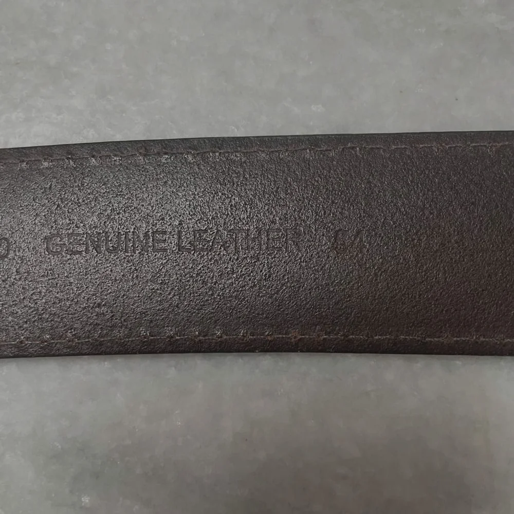 Carhartt Belt Leather Brown Men's Size 54